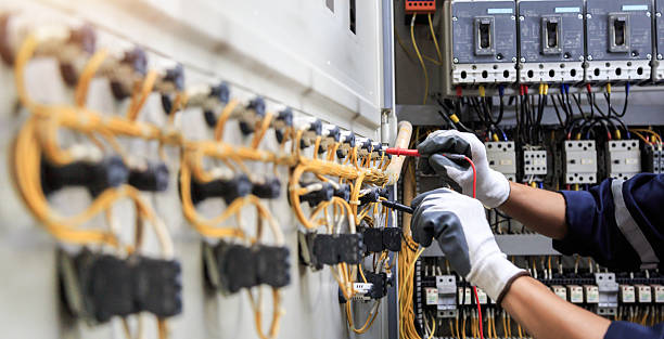 Professional Electrician technician working in Avon, MN